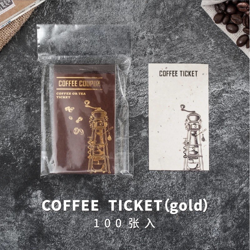 [COFFEE COLLECTION] Set 100 nhãn chủ để cà phê