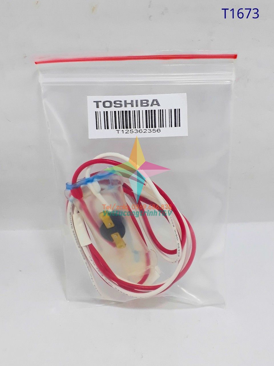 Sensor cảm biến âm cho tủ lạnh TOSHIBA dây dài