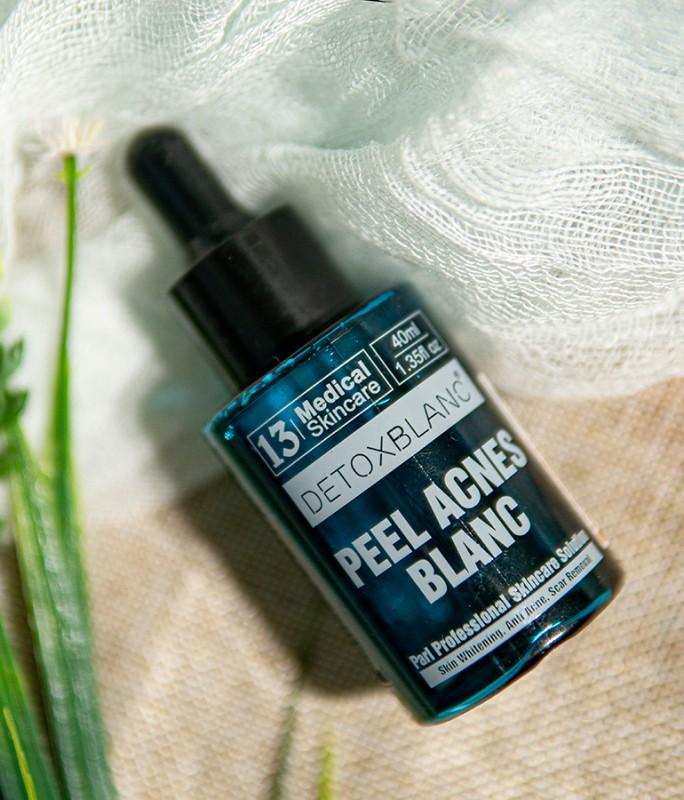 Combo Serum mụn và mặt nạ thải độc Detox Blanc