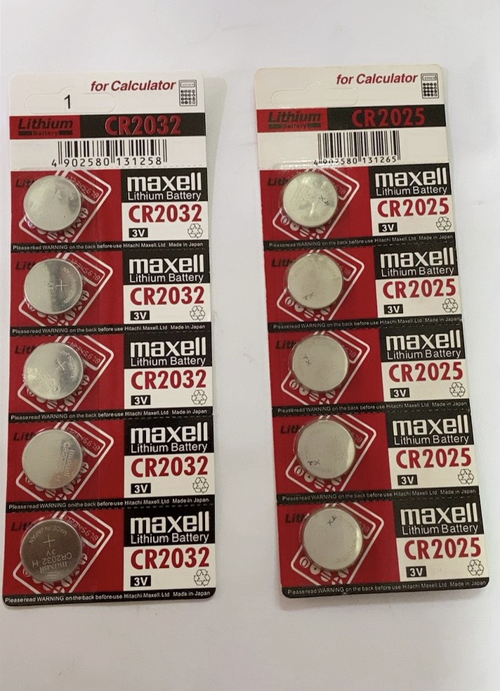 Vỉ 5 Viên Pin MAXELL CR2025 Lithium 3V
