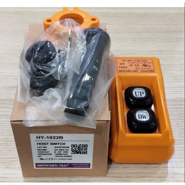 Tay bấm điều khiển cầu trục hanyoung hy-1022b, hy-1024bb, hy-1026bbb
