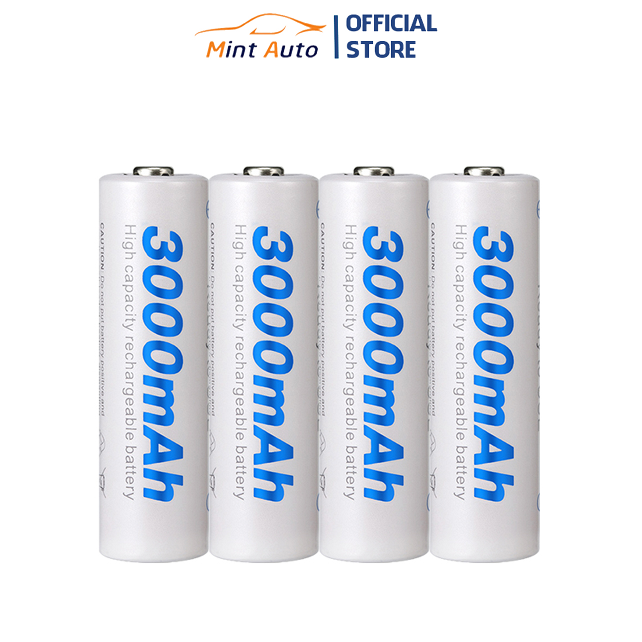 4 viên pin sạc ni-mh aa beston điện áp 1.2v dung lượng lớn 3000mah