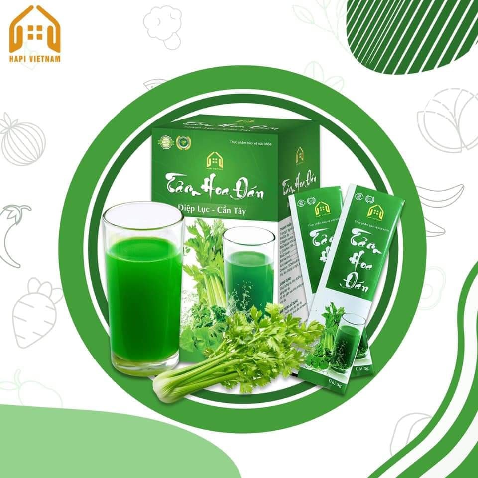 Diệp lục cần tây Tâm Hoa Đán