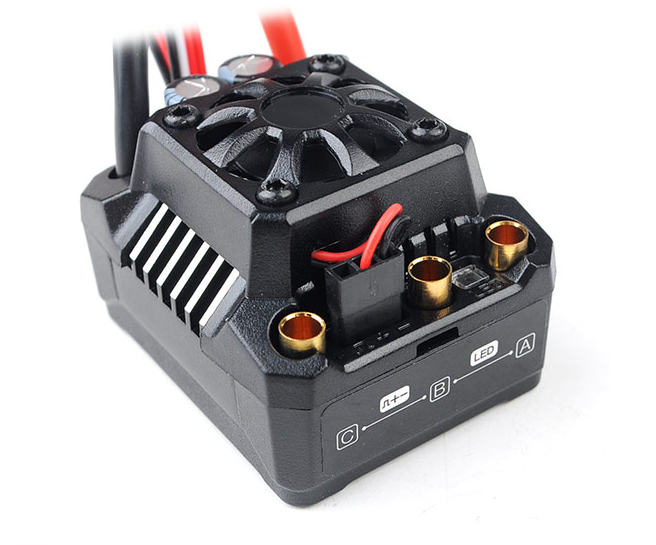 điều tốc ESC Brushless 80A WP MAX10 SCT RTR hobbywing