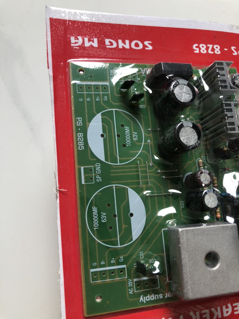 MẠCH NGUỒN AMPLY 2 TỤ- SONG MÃ DC-8285