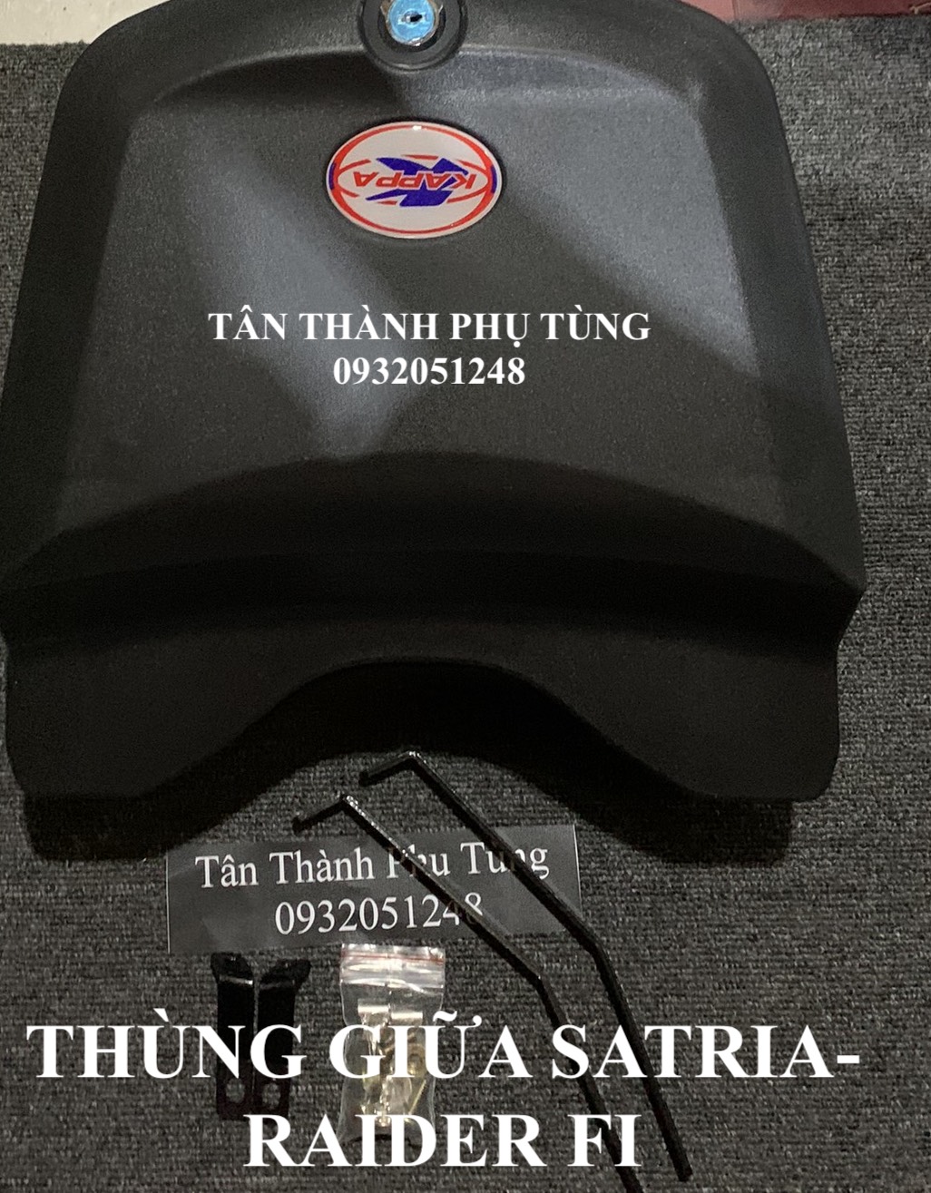 Thùng giữa Kappa cho Raider Fi- Satria kèm ốc