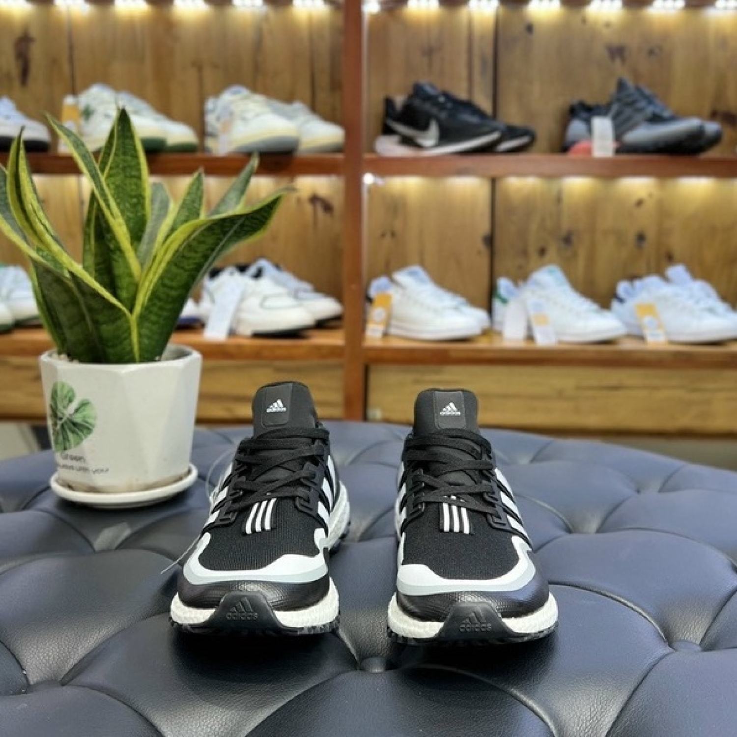 Giày thể thao sneaker EQ 21 đen trắng mới