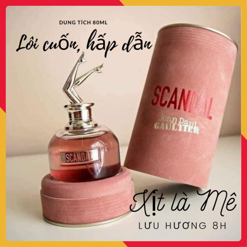 Nước hoa Nữ Sandal JEAN PAUL GAULTIER SANDAL 30ml Nước Hoa Nữ Scandal Thơm Lâu Mùi Ngọt