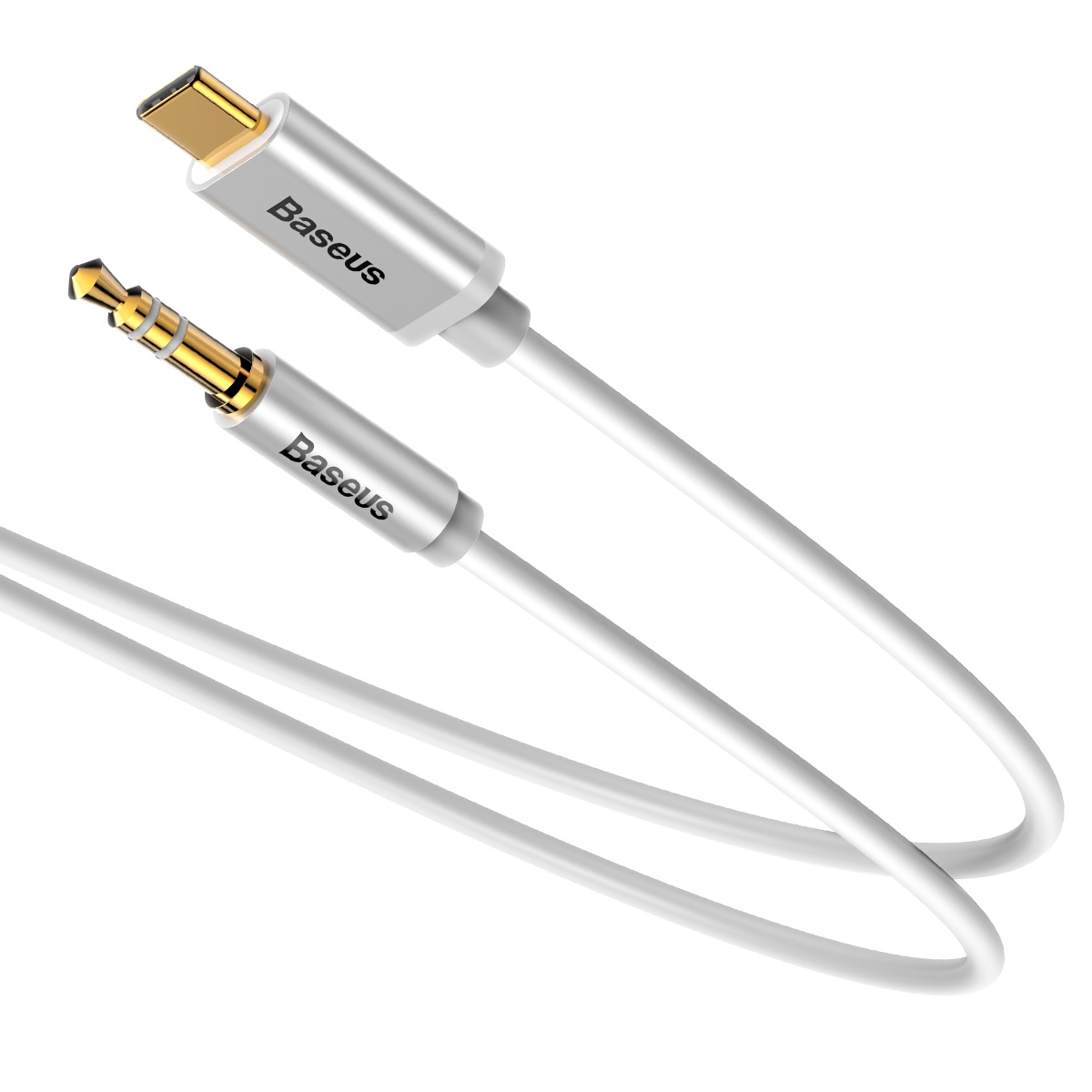 Cáp chuyển đổi type c sang jack 3.5 baseus cable yiven type-c male to 3.5 male audio cable m01