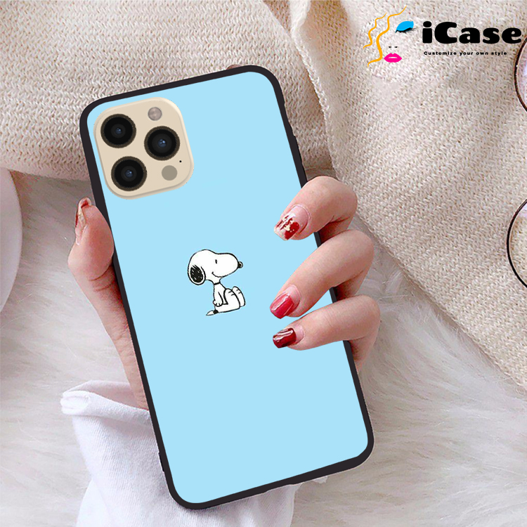 Ốp lưng iPhone 12 Pro Max viền dẻo TPU BST Snopy