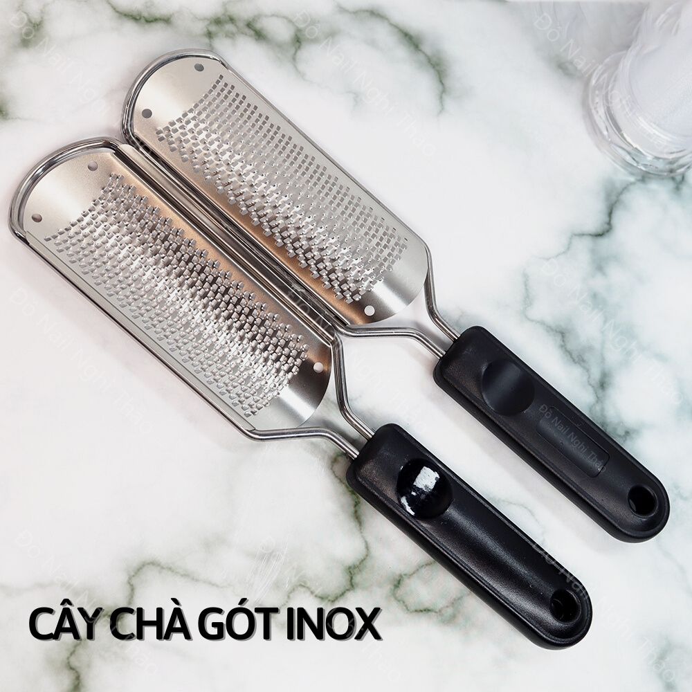 Dụng cụ chà gót chân inox