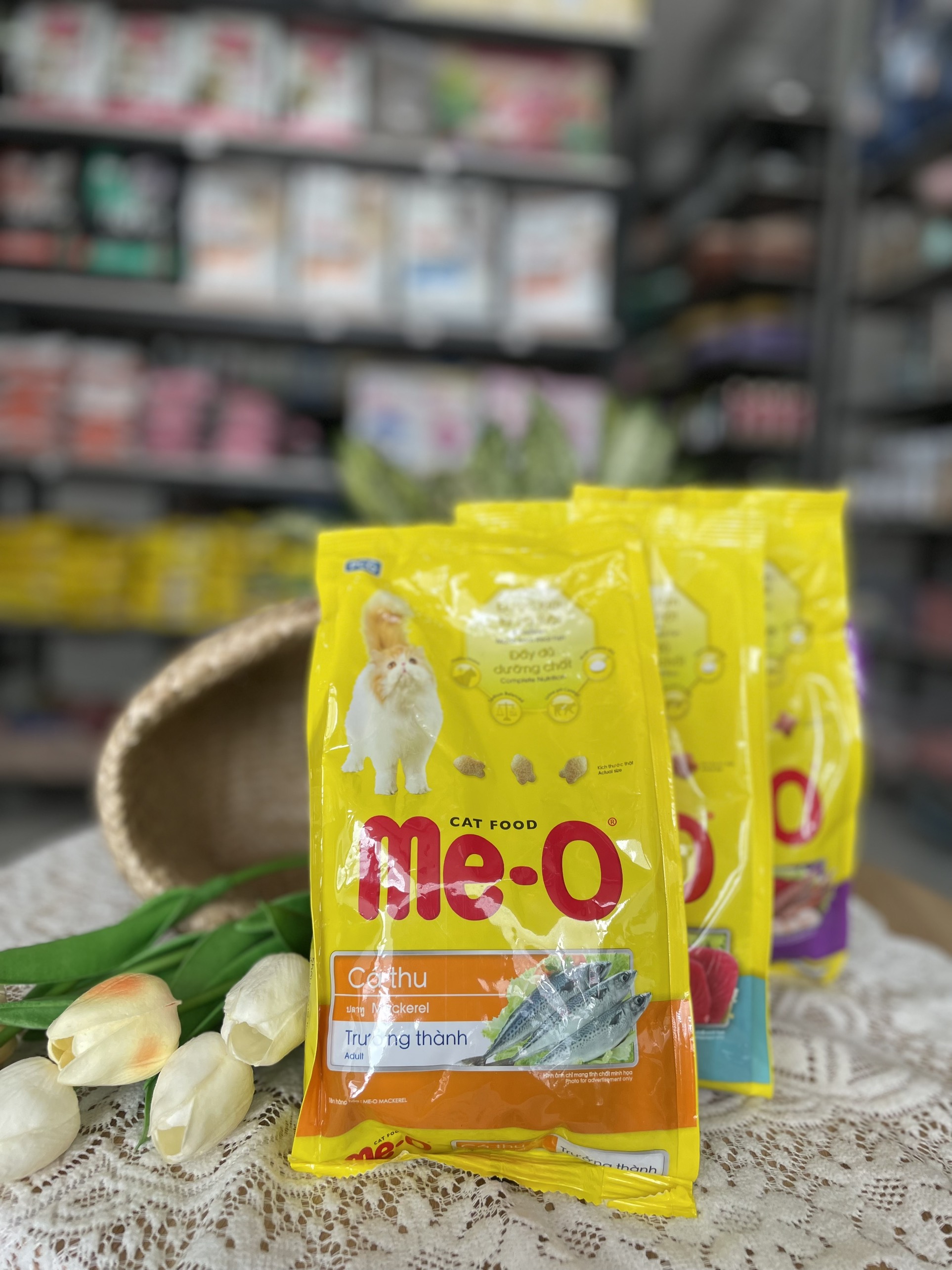 Thức Ăn Cho Mèo Hạt Me-O 350g