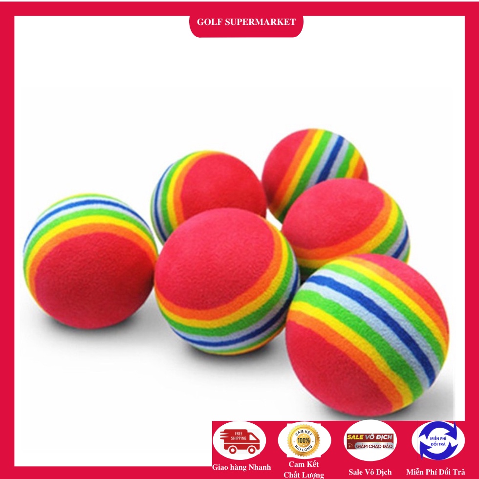 5 Quả Bóng golf xốp đàn hồi tập chơi [ GOLF SUPERMARKET ]