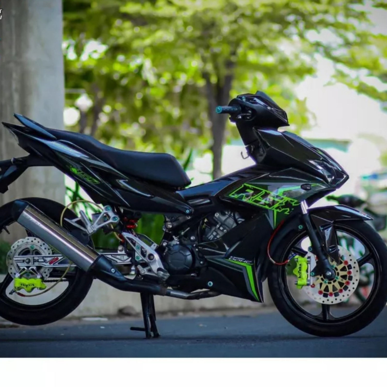 Tem Rời Honda Winner X V2 RSX Đen Xanh