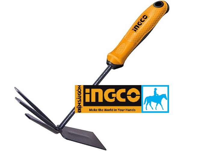 Cây cào đất xới đất làm vườn 300mm ingco hgt979k
