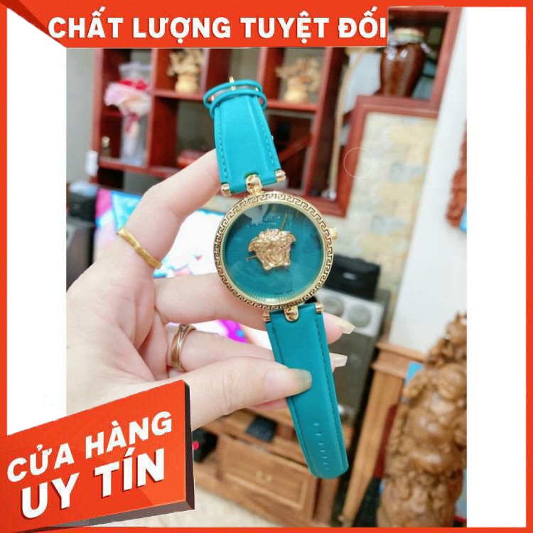 (Bảo hành 12 tháng) Đồng hồ nữ Versace dây da size 30 mm - Đồng hồ VS