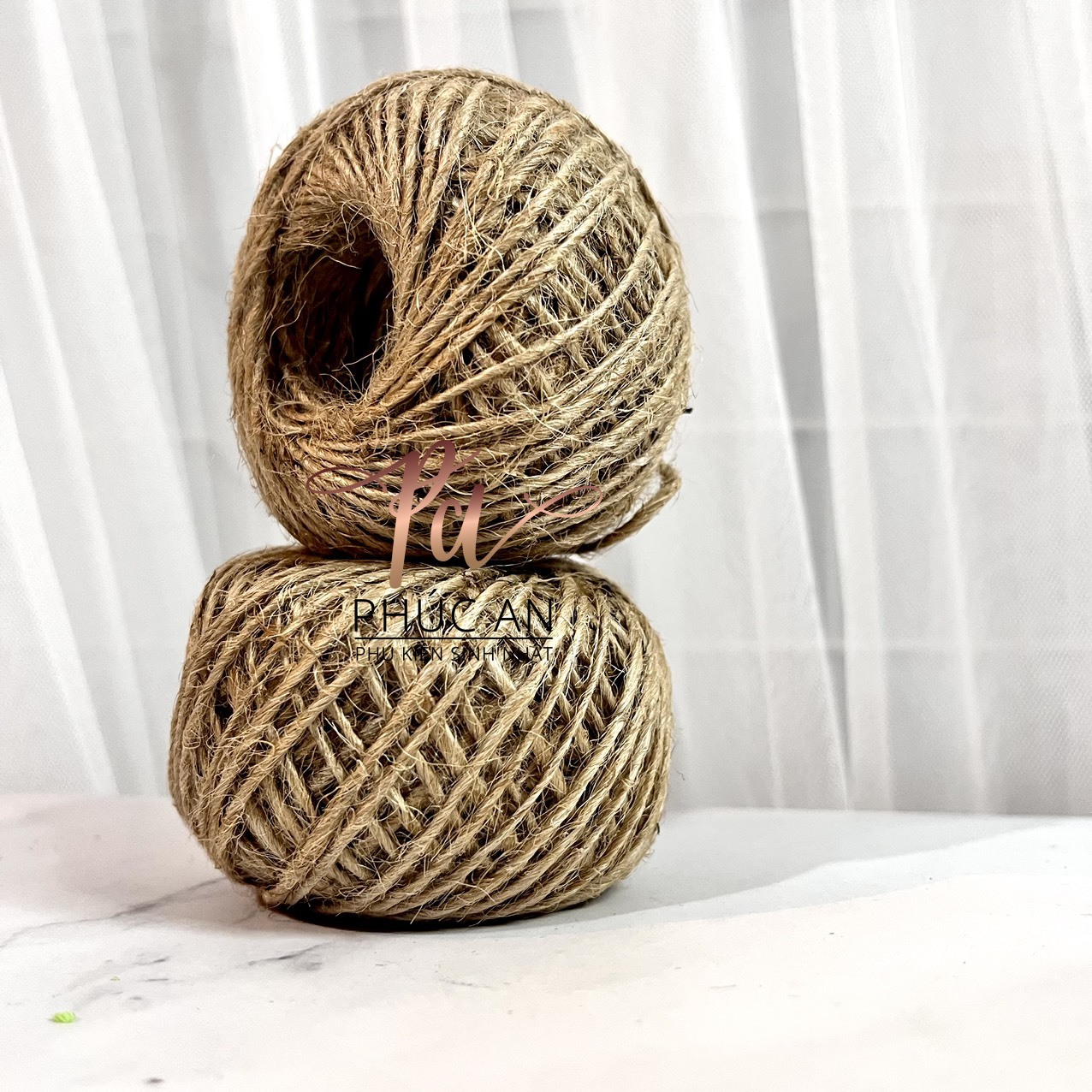 Dây thừng cuộn nhỏ trang trí sinh nhật, handmade ( có sẵn )
