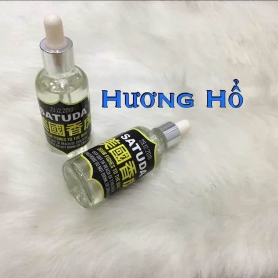 [SATUDA] Tinh dầu câu cá SATUDA (Hương Hổ / Sữa phô mai ).