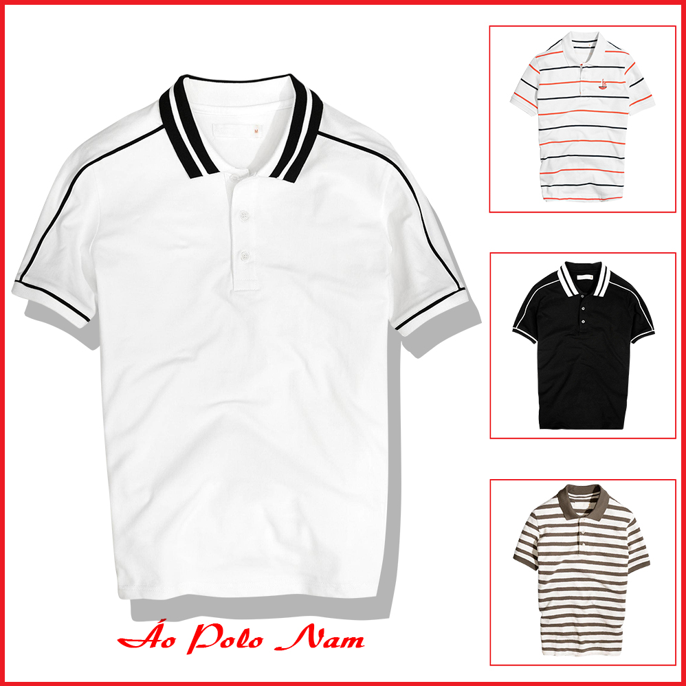 Áo Polo Nam Áo Thun Nam Ngắn Tay Cổ Bẻ Kiểu Dáng Hàn Quốc Trẻ Trung Mẫu Mới Hot Trend 2024 Thời Trang FORHIMCS2 AO TOP NAM 90000158