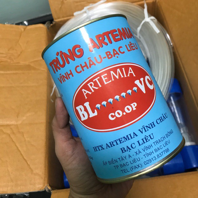 Artemia Vĩnh Châu chất lượng hàng đầu chiết lẻ 10gram