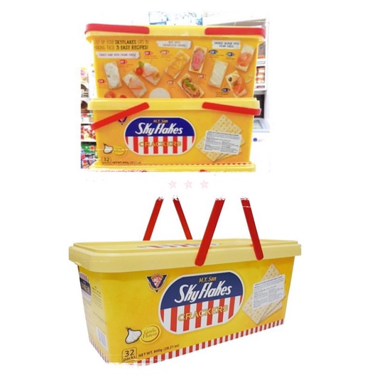 Bánh Ăn Kiêng Sky Flakes Crarkert 600G