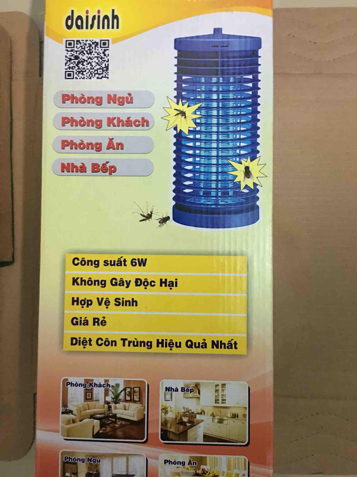 Đèn bắt muỗi đại sinh DS-D6