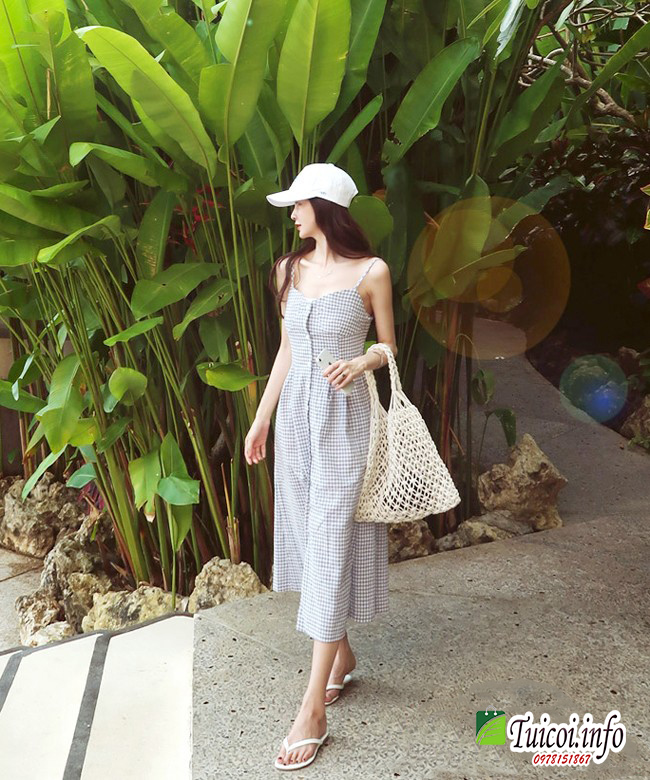 Túi len đan lưới đeo chéo-[Giá gốc tại xưởng]