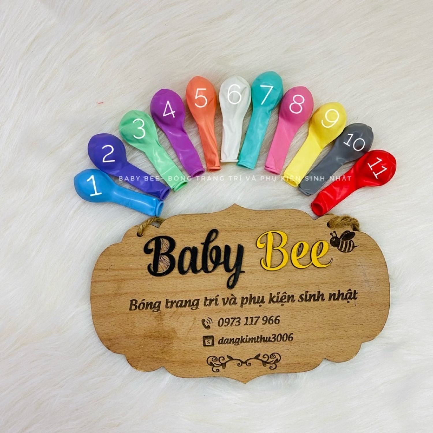 Set 50 Bóng Pastel 5 inch/15CM