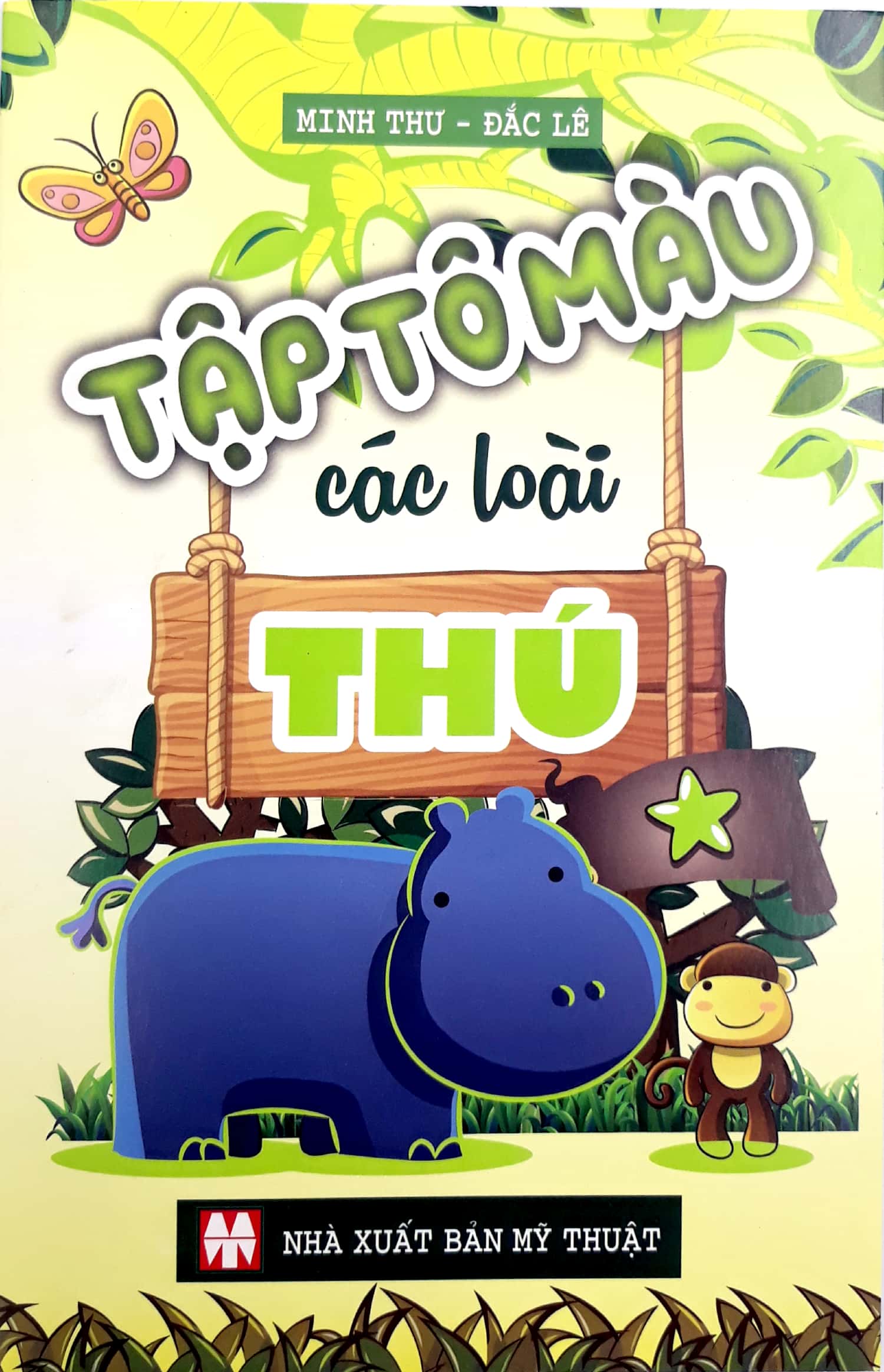 Fahasa - Tập Tô Màu Các Loài Thú 1