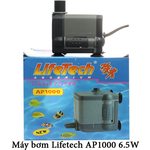 Máy bơm nước hồ cá lifetech ap1000 - máy bơm nước bể cá cao cấp - lifetech ap1000