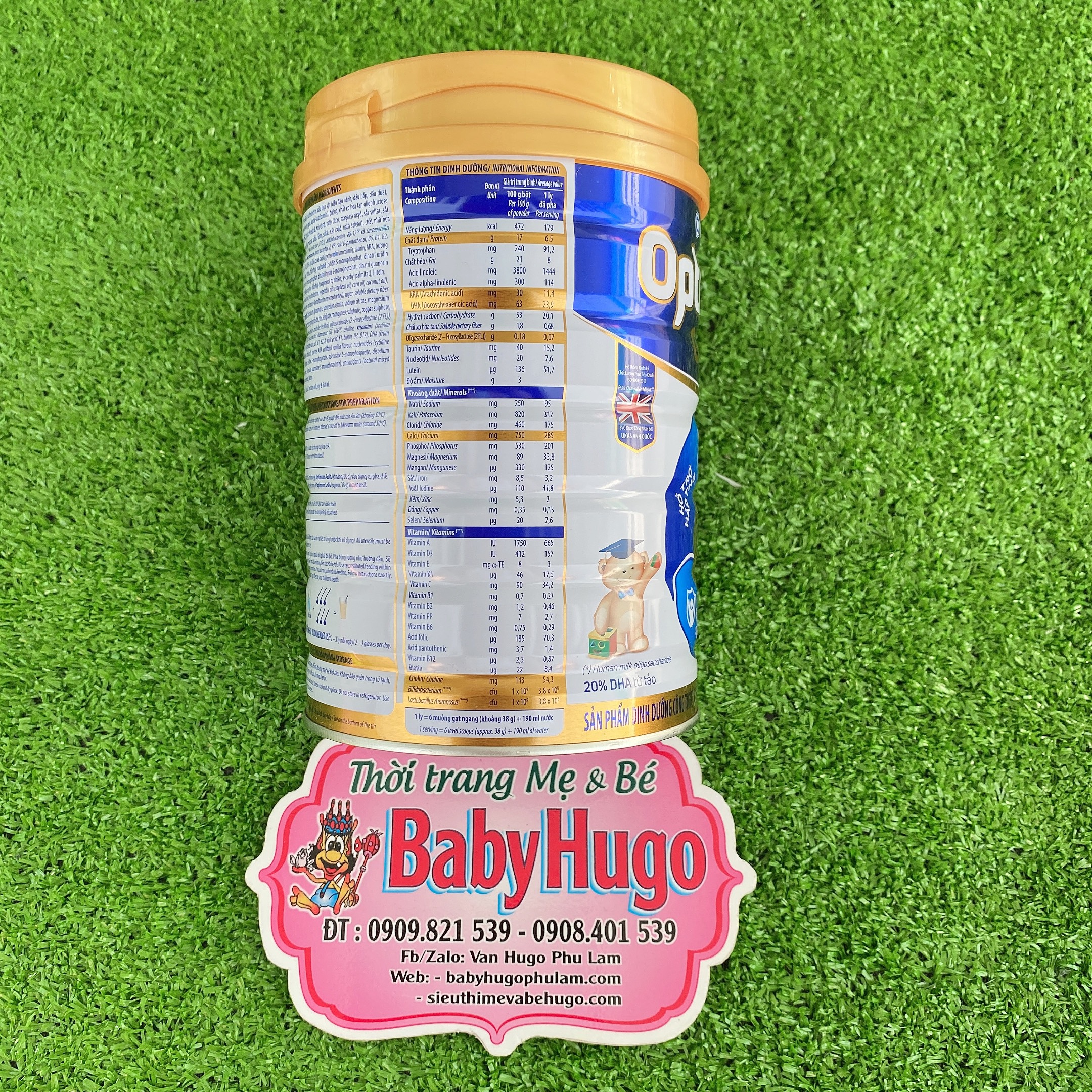 [MẪU MỚI ] Sữa Optimum Gold 3 HMO 850G (trẻ từ 1-2 tuổi)