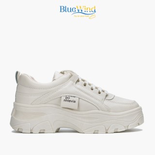 Giày Thể Thao Nữ, Sneaker Nữ Bluewind 68426 MISSNIDFTY Độn Đế, Da Mềm Dáng Ulzzang Hàn Quốc thumbnail