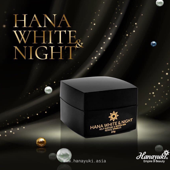 [HCM]KEM DƯỠNG TRẮNG DA BAN ĐÊM HANAYUKI