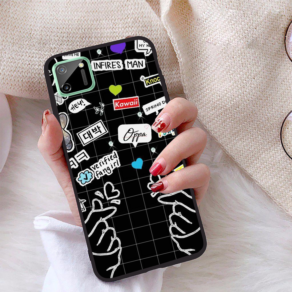 [HCM]Ốp lưng Realme C11 viền dẻo TPU BST Phong cách tự do
