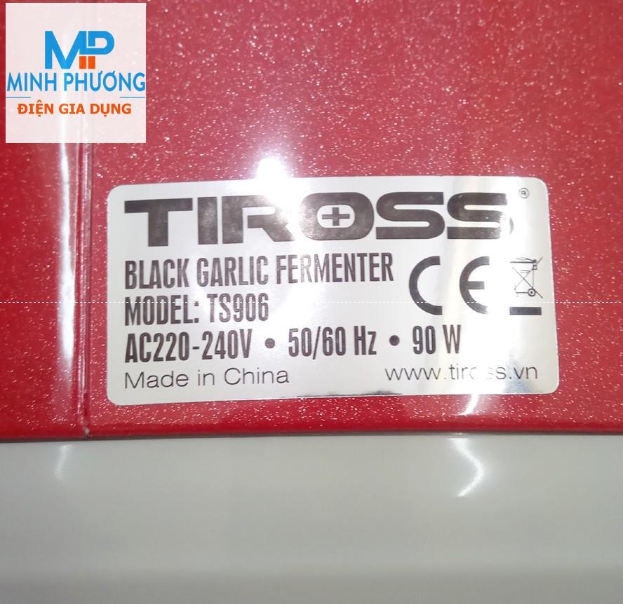 Bảo hành 12 Tháng Máy Làm Tỏi Đen Tiross TS906