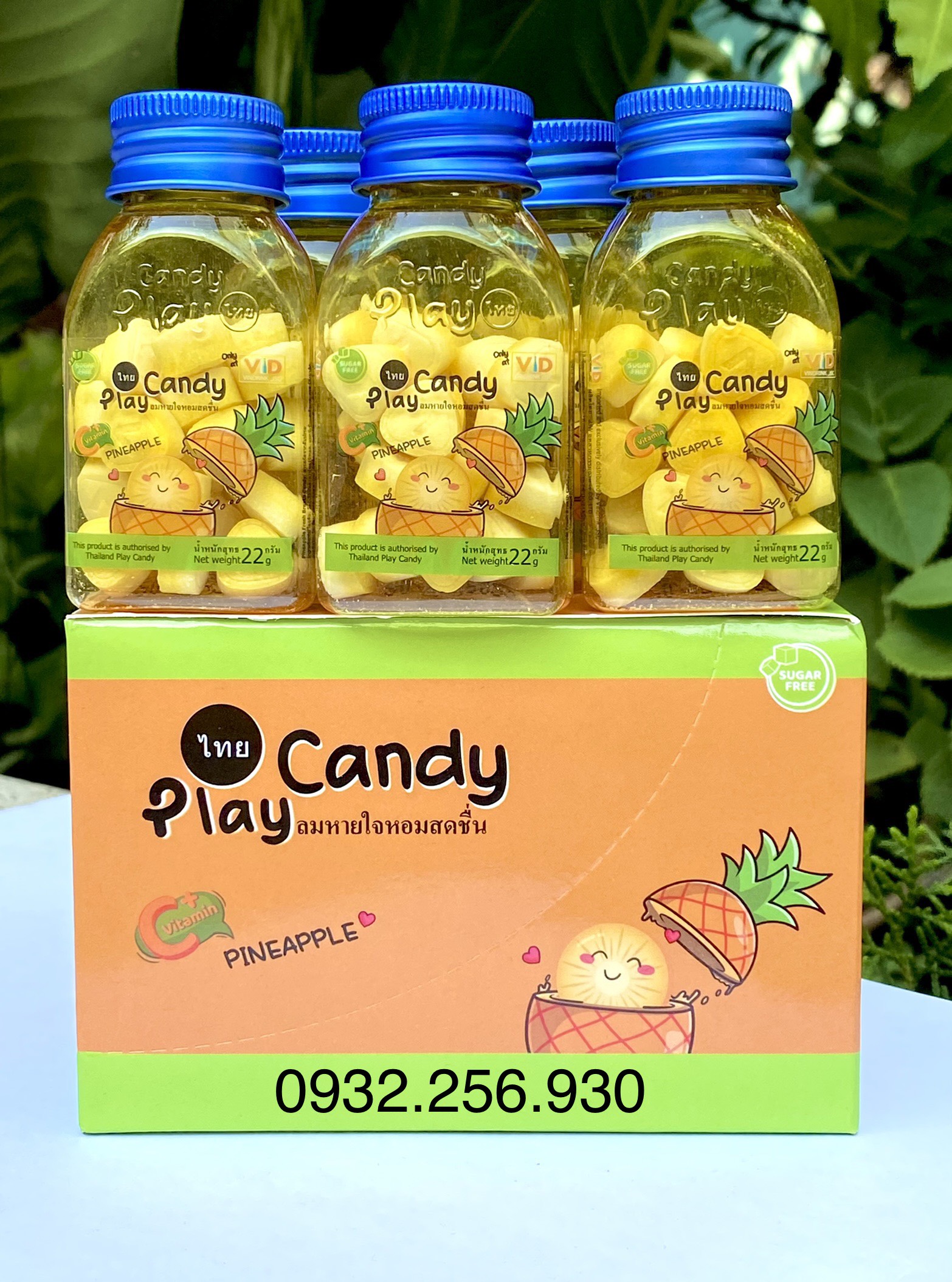 KẸO NGẬM PLAY VID vị Thơm 22g