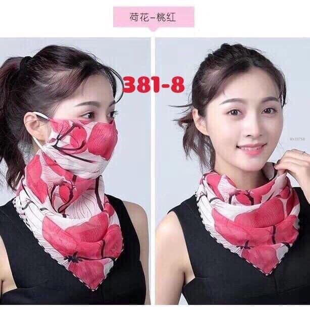 COBOM 2 KHẨU TRANG KÈM KHĂN CHE CỔ