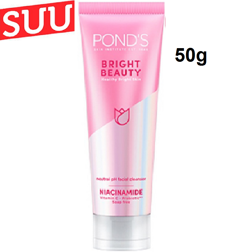 Sữa Rửa Mặt Ponds Bright Beauty 50g trắng da