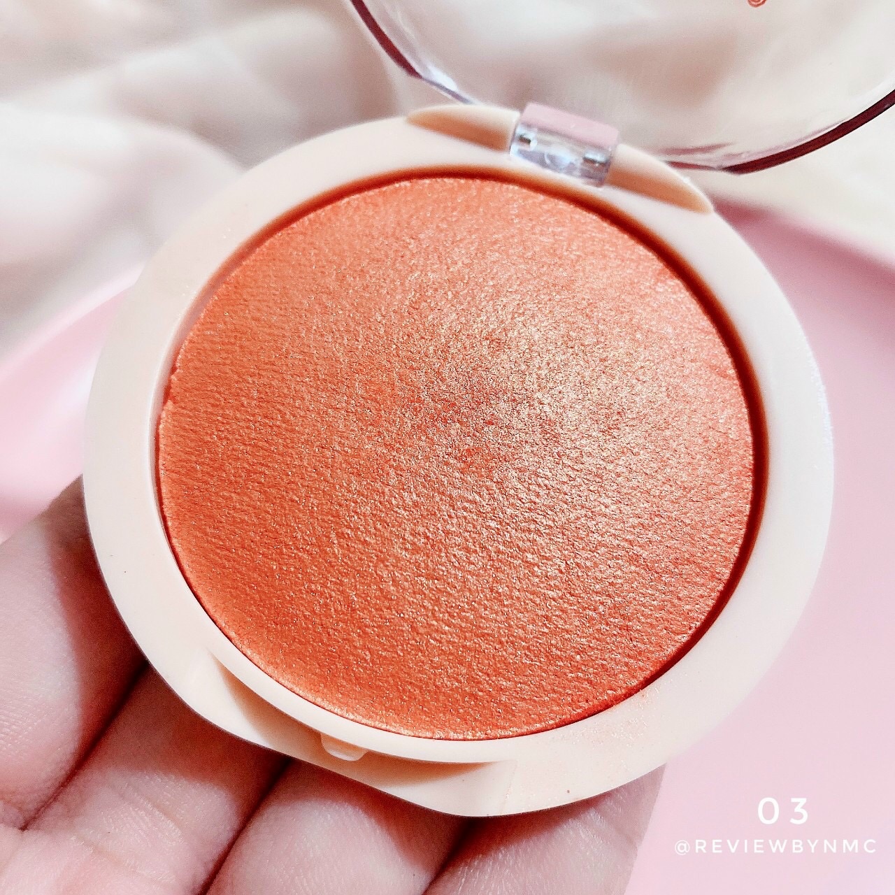 [HCM]MÁ HỒNG BẮT SÁNG KISS BEAUTY BAKED BLUSH