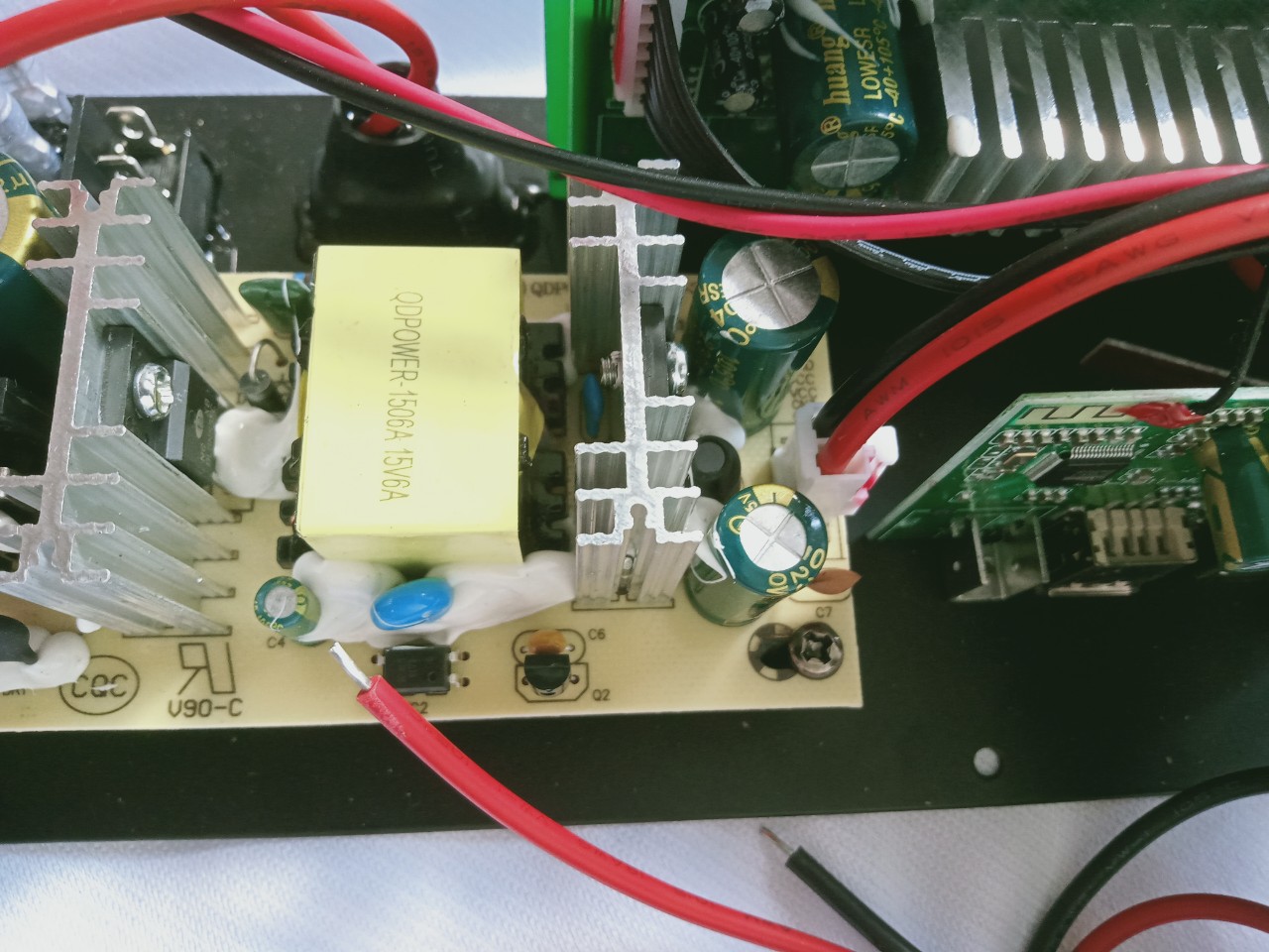 BO MẠCH LOA KÉO K10 PLUS CÔNG SUẤT 100W