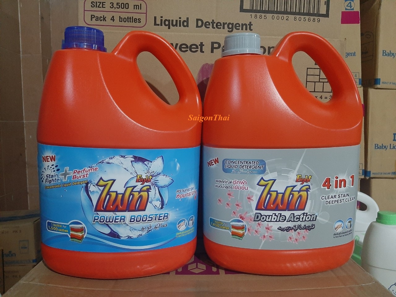 (SGT) Nước giặt Fight 4in1 (đủ 2 loại) Thái Lan
