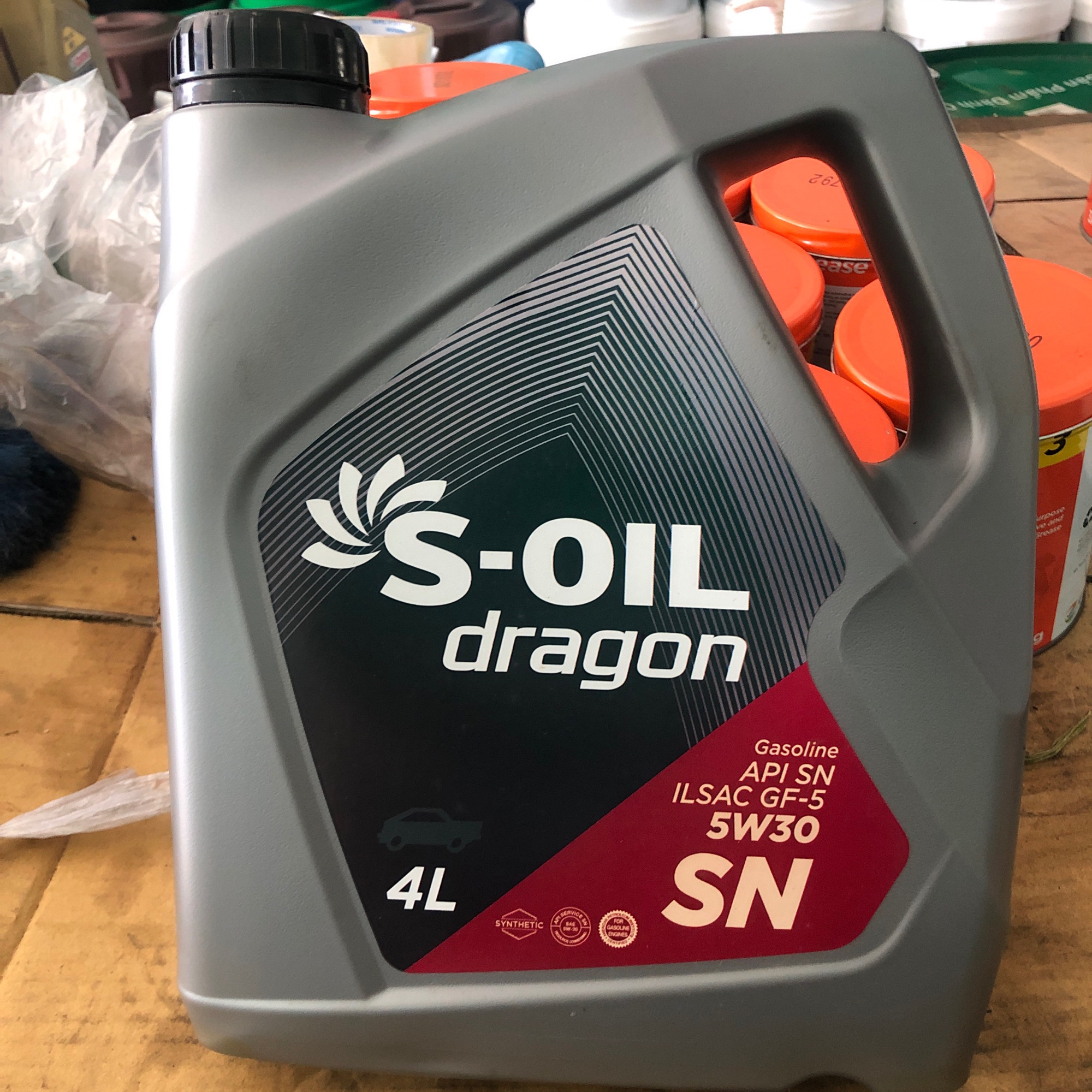 Nhớt S-Oil Dragon 5W-30 API SN 4L