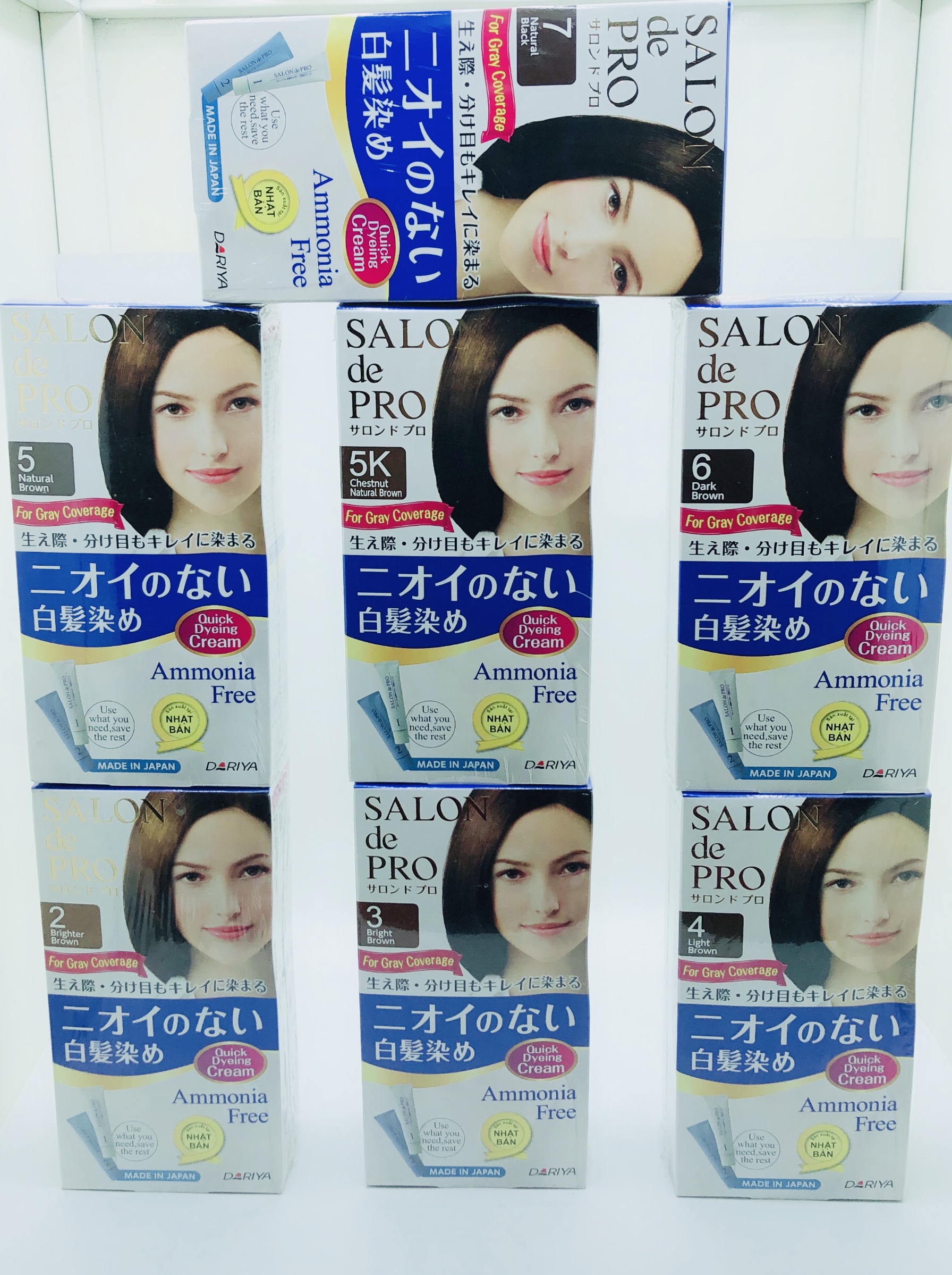 [HCM]Thuốc Nhuộm Phủ Bạc Salon De Pro Thảo Dược 40g