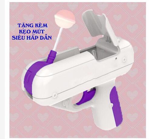 Kẹo Sung Bắn Kẹo Hot Trends Tiktok kèm kẹo siêu ngon