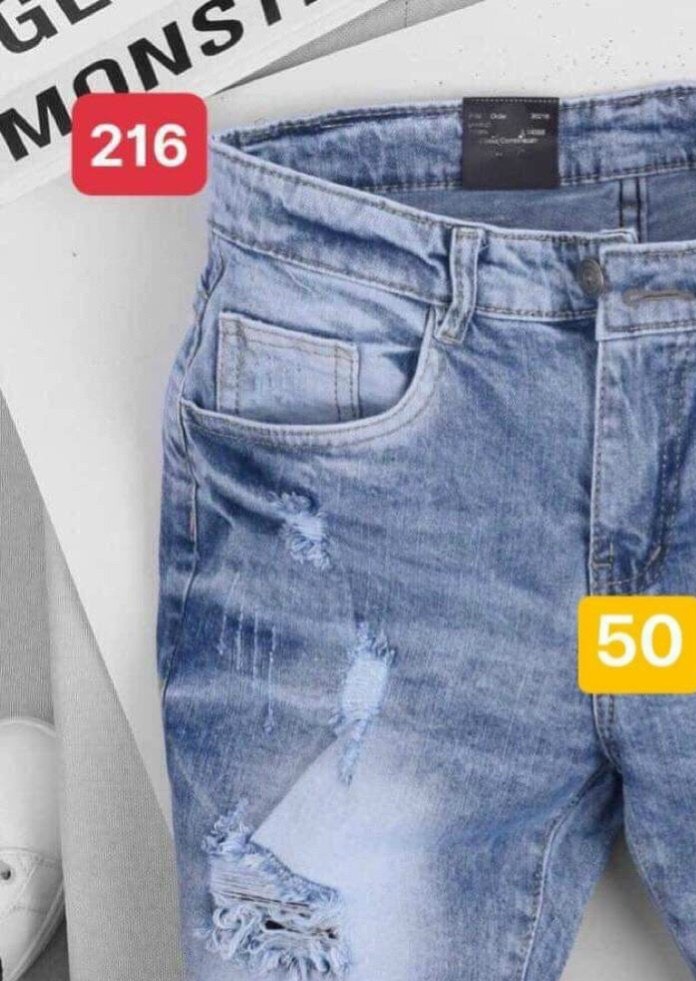 QUẦN SHORT JEAN NAM RÁCH PHONG CÁCH SOÁI CA