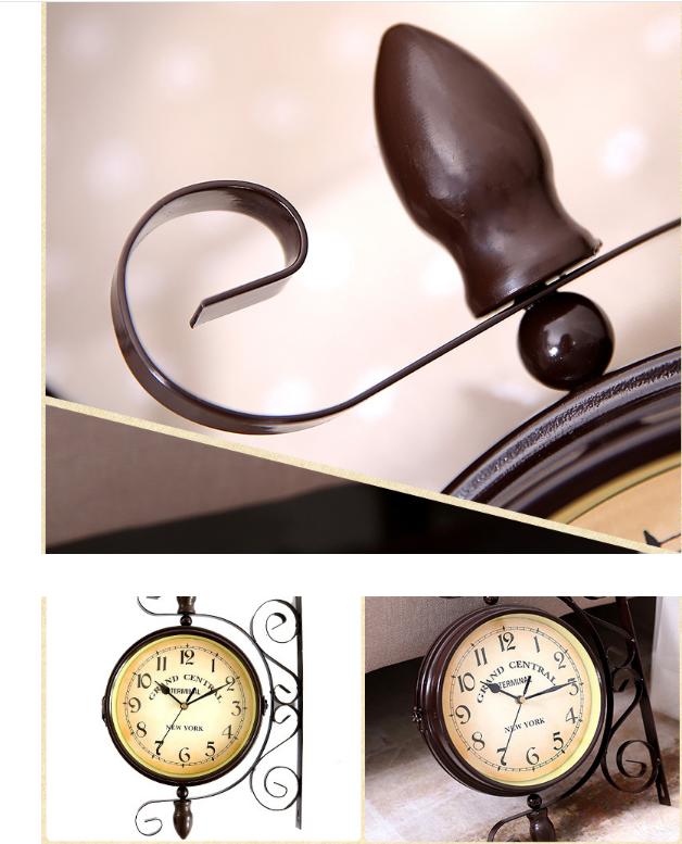 Đồng hồ 2 mặt độc đáo