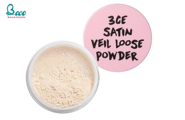 Phấn bột 3CE Satin Veil Loose Powder