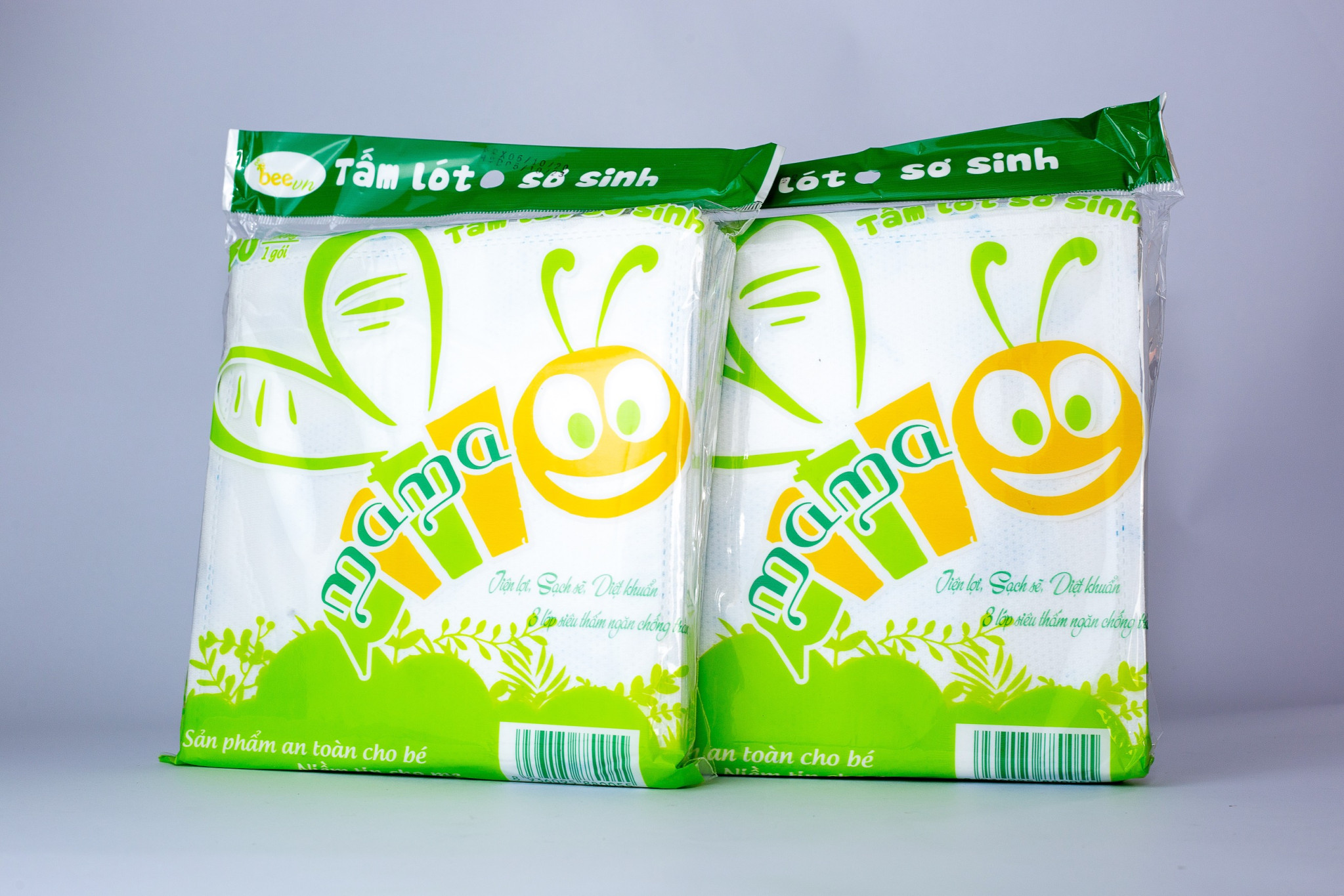 Tấm lót sơ sinh cho bé Mama