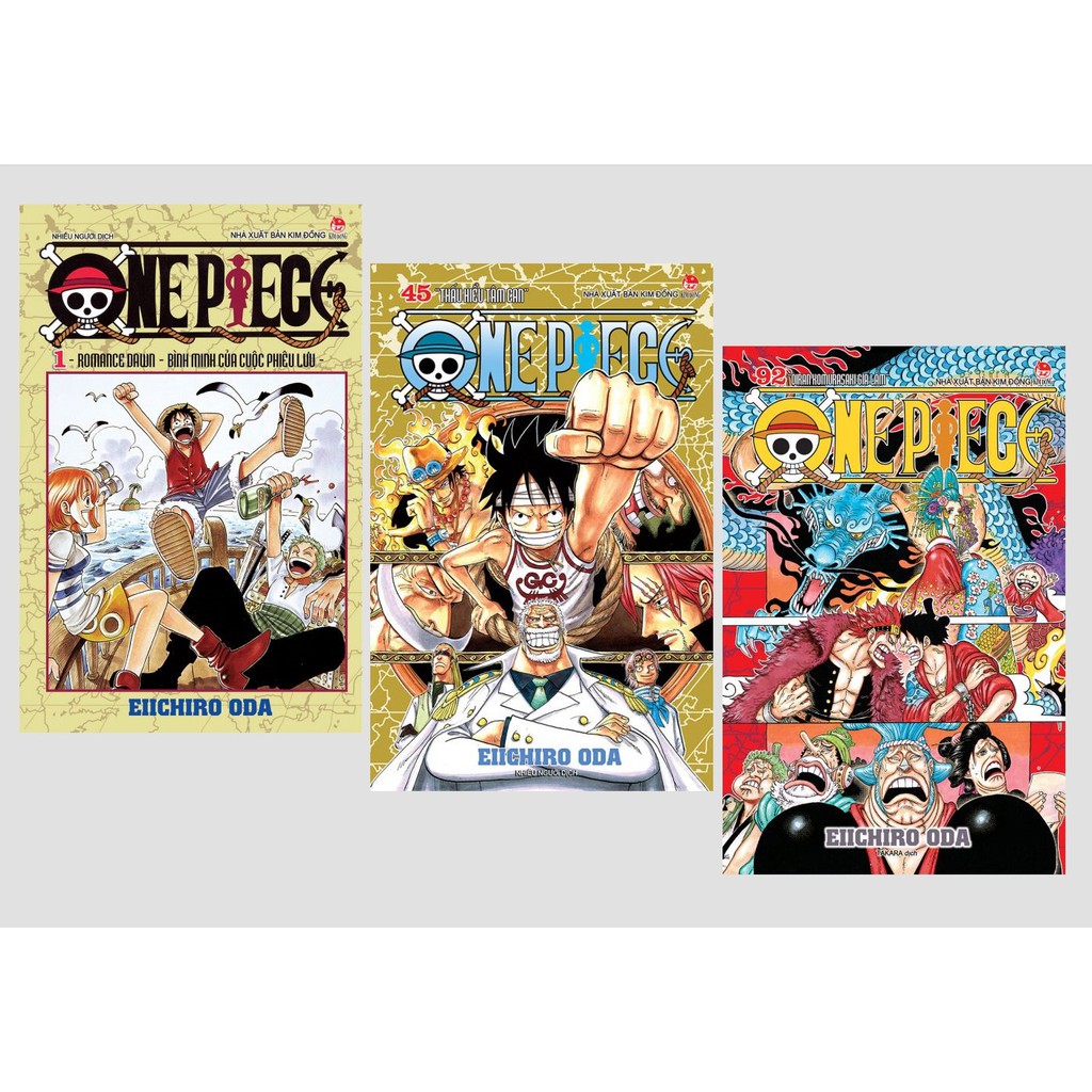 Sách – ONE PIECE – Combo 5 tập bìa rời