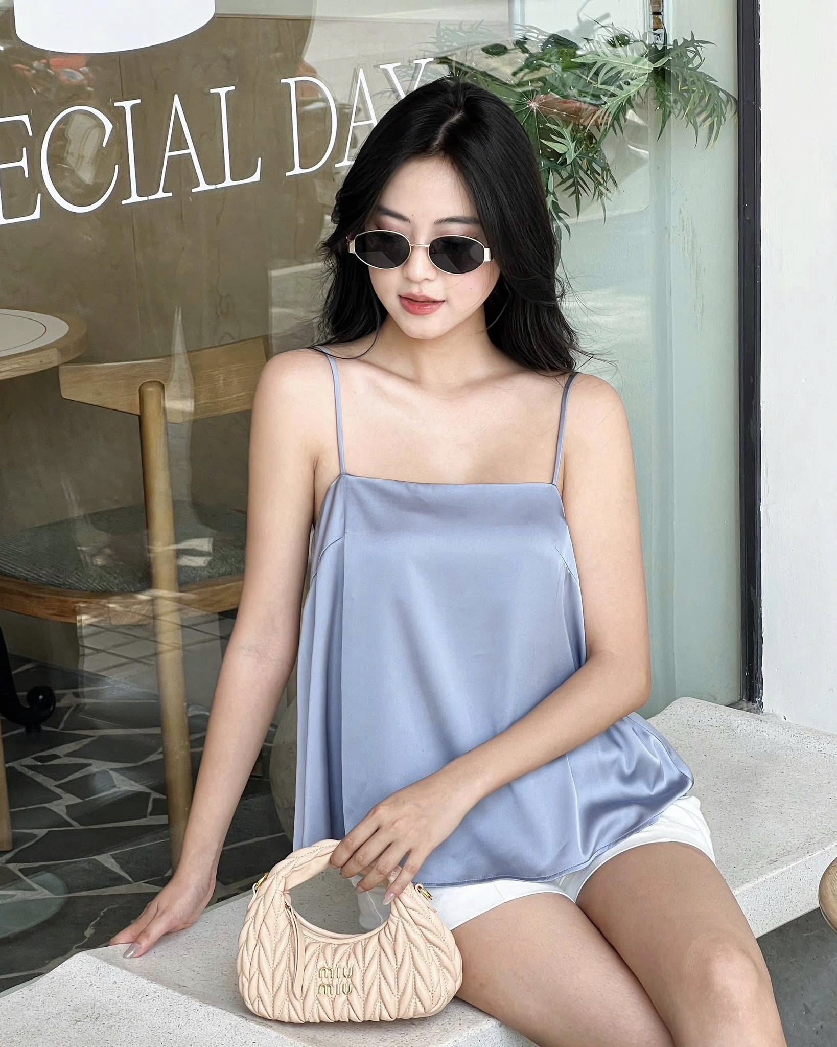 Áo SATIN - Áo 2 dây lụa bóng